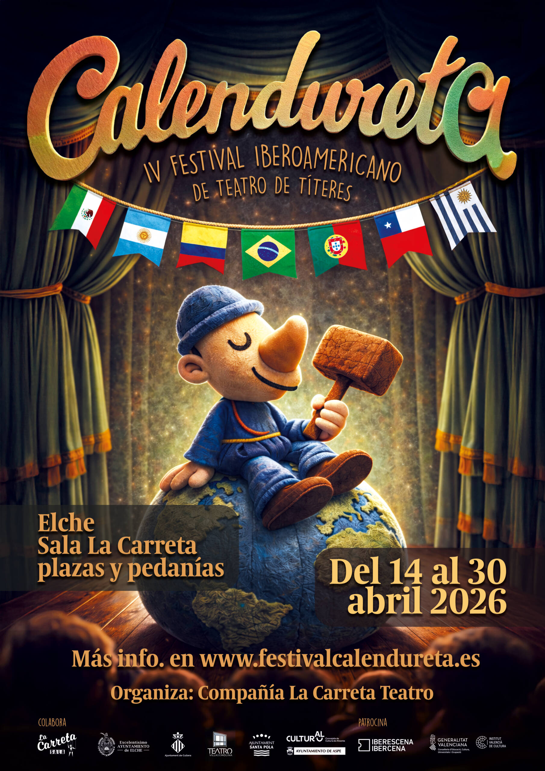 CARTEL ELCHE calendureta 2026